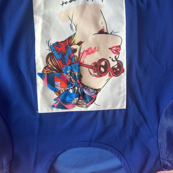 🌸3/$12,Shein blue XL dress, new - Picture 7 of 9